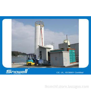 40T/Day Commercial Fishery Slurry Ice Machine With Titanium